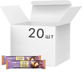 Акция на Упаковка батончиків Millennium Very Peri Молочний зі злаковими пластівцями та солоною карамеллю 35 г х 20 шт от Rozetka