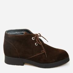 Акция на Жіночі зимові черевики низькі Alta Brezza SIV-2400-Dark-brown 39 25.5 см Темно-коричневі от Rozetka