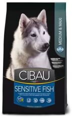 Акція на Сухий корм Farmina Cibau Sensitive Adult для середніх та великих собак з чутливим травленням з рибою 12 кг (8010276031037) від Y.UA