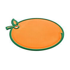 Акція на Дошка кухонна Irak Plastik Апельсин, пластикова, 24.5*34 см (5748) від Eva