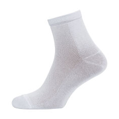 Акция на Шкарпетки чоловічі Modna Zona RT1111-005 середні, сітка, білі, розмір 43-46 от Eva