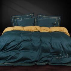 Акція на Простирадло на резинці MirSon двоспальне 160x200+25 см Imperial Satin Messina Сатин від Rozetka