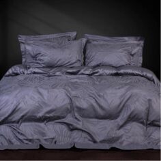 Акція на Простирадло на резинці MirSon полуторне 120x200+25 см Imperial Satin Sicily Сатин від Rozetka