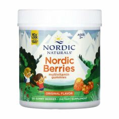 Акція на Дієтична добавка мультивітаміни в жувальних цукерках Nordic Naturals Nordic Berries Original Flavor Multivitamin, 120 шт від Eva