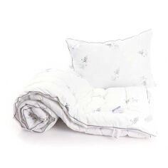 Акція на Набор Silver Swan демисезонное антиаллергенное одеяло и подушка Руно 140х205 см + 1 подушка 50х70 см від Podushka