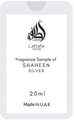 Акция на Пробник Парфумована вода унісекс Lattafa Perfumes Pride Shaheen Silver 20 мл от Rozetka