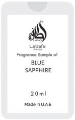 Акція на Пробник Парфумована вода унісекс Lattafa Perfumes Blue Sapphire 20 мл від Rozetka