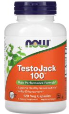 Акция на Now Foods Testo Jack 100 120 Vcaps тестостеронового комплекс от Y.UA