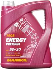 Акция на Моторна олія Mannol Energy Premium 5W-30 5л (MN7908-5) от Y.UA