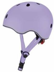 Акція на Шлем защитный детский Globber Go Up Lights лавандовый 45-51 см (506-103) від Stylus