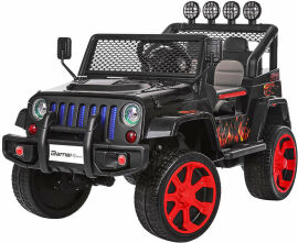 Акция на Детский электромобиль Джип Bambi Racer Jeep Wrangler, черный (M 3237EBLR-2-3) от Stylus