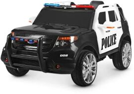 Акция на Детский электромобиль Джип Bambi Racer Ford Police, черно-белый (M 3259EBLR-1-2) от Stylus