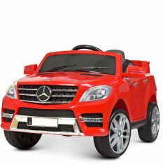 Акция на Детский электромобиль Джип Bambi Racer Mercedes Benz, красный (M 3568EBLR-3) от Stylus