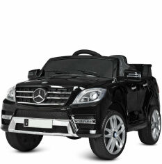Акция на Детский электромобиль Джип Bambi Racer Mercedes Benz, черный (M 3568EBLRS-2) от Stylus