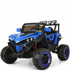 Акция на Детский электромобиль Джип Bambi Racer, синий (M 3804EBLR-4) от Stylus