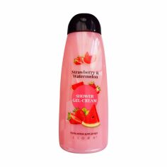Акция на Гель-крем для душу Liora Strawberry &  Watermelon Shower Gel-Cream, 430 мл от Eva