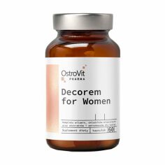 Акция на Дієтична добавка вітамінно-мінеральний комплекс в капсулах OstroVit Pharma Decorem For Women для жінок, 60 шт от Eva
