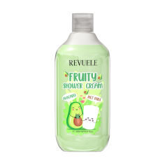 Акция на Крем для душу Revuele Fruity Shower Cream Avocado and Rice Milk Авокадо та рисове молоко, 500 мл от Eva
