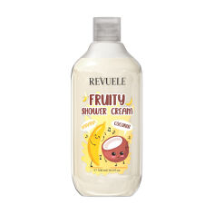 Акція на Крем для душу Revuele Fruity Shower Cream Banana & Coconut Банан та кокос, 500 мл від Eva