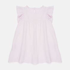 Акція на Дитяча літня муслінова сукня для дівчинки Tair kids СФ851 128 см Рожева від Rozetka