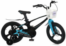 Акция на Велосипед детский Prof1 Mb 161020-1 STELLAR,SKD75 черно-голубой (MB 161020-1) от Stylus