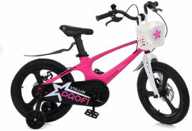Акция на Велосипед детский Prof1 Mb 161020-2 STELLAR,SKD75, розовый (MB 161020-2) от Stylus