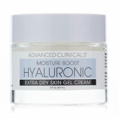 Акція на Крем-гель для обличчя Advanced Clinicals Moisture Boost Hyaluronic Extra Dry Skin Gel Cream, 59 мл від Eva