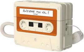 Акция на Чохол Elago Cassette Tape Case Classic White (EAPP2TAPE-CWHRD+STR-IV) для Airpods Pro 2 от Y.UA
