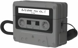 Акція на Чохол Elago Cassette Tape Case Black (EAPP2TAPE-BK+STR-BK) для Airpods Pro 2 від Y.UA