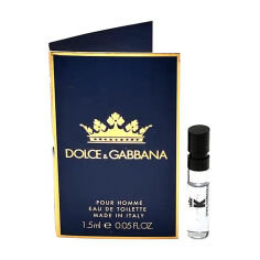 Акція на Dolce & Gabbana K Туалетна вода чоловіча, 1.5 мл (пробник) від Eva