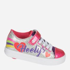 Акція на Дитячі роликові кросівки для дівчинки Heelys HLY-G2W 30 Сріблястий/Різнокольоровий від Rozetka
