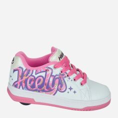 Акція на Підліткові роликові кросівки для дівчинки Heelys HLY-G1W 36.5 Білий/Рожевий від Rozetka