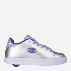 Акция на Підліткові роликові кросівки для дівчинки Heelys HLY-G1W 35 Сріблястий/Фіолетовий от Rozetka