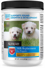 Акція на Сухое молоко Nutri-Vet Milk Replacement for Puppies заменитель сучьего молока для щенков 340 г від Stylus