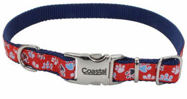 Акція на Ошейник Coastal Pet Attire Ribbon для собак красный 1.6 смx20-30 см від Stylus