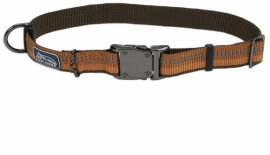 Акція на Светоотражающий ошейник для собак Coastal K9 Explorer Collar 2.5х30-46 см коричневый (41646) від Stylus