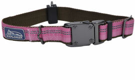 Акція на Ошейник Coastal K9 Explorer для собак нейлон розовый 2.5x30-45 см від Stylus