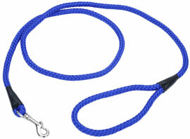 Акція на Круглый поводок Coastal Rope Dog Leash для собак синий 1.8 м від Stylus