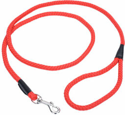 Акція на Круглый поводок Coastal Rope Dog Leash для собак красный 1.8 м від Stylus