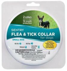Акция на Ошейник от блох и клещей Sentry Flea&Tick Collar Small для собак малых пород 36 см 1 шт. в упаковке от Stylus