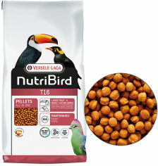 Акция на Корм Versele-Laga NutriBird Т16 Original для плодоядных и насекомоядных птиц 10 кг (56232) от Stylus