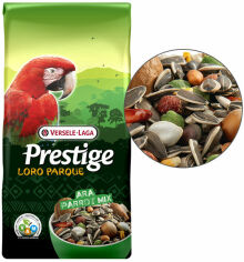 Акция на Корм Versele-Laga Prestige Premium Loro Parque Ara Parrot Mix для крупных попугаев 15 кг (222171) от Stylus