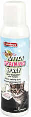 Акція на Спрей Flamingo Kitten Training Spray для приучения котенка к туалету когтеточке игрушке 0.12 л від Stylus