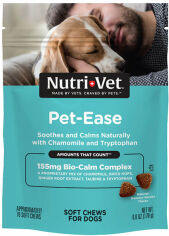 Акция на Успокаивающие таблетки Nutri-Vet Pet-Ease Soft Chews для собак 70 табл. 170 г (55972) от Stylus