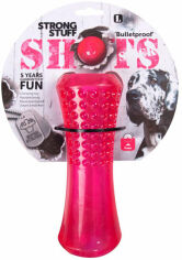 Акция на Игрушка Flamingo Shots Stick для собак суперпрочная, жевательная 8x20 см красная (514870) от Stylus