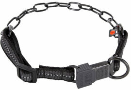 Акція на Ошейник для собак Sprenger Adjustable Collar with Assembly Chain среднее звено черный вороненая сталь 3 мм 55-60 см (51151) від Stylus