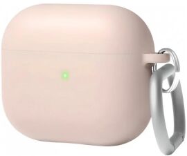 Акция на Чехол Elago Liquid Hybrid Case with Keychain Lovely Pink (EAP3RH-HANG-LPK) for Airpods 3 от Stylus
