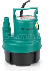 Акция на Погружной насос для грязной воды Sturmax WPM97031SW от Stylus