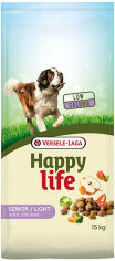 Акція на Сухий корм Happy Life Senior Light with Chicken Сеньйор лайт для літніх собак і вихованців з проблемами зайвої ваги 15 кг (311 080) від Y.UA