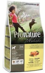 Акція на Сухий корм для цуценят Pronature Holistic Puppy зі смаком курки та батата 2.72 кг (65672511032) від Y.UA